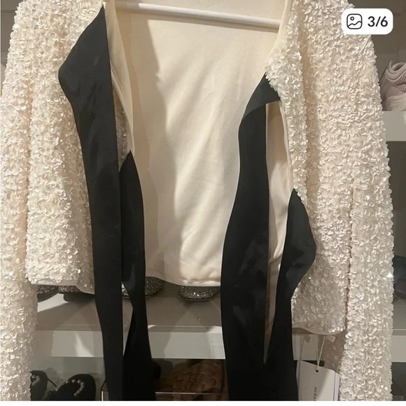 Sequin bow jacket XS - Picture 3 of 6